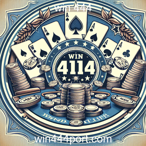 Descubra o Mundo Empolgante do Poker no Win 444