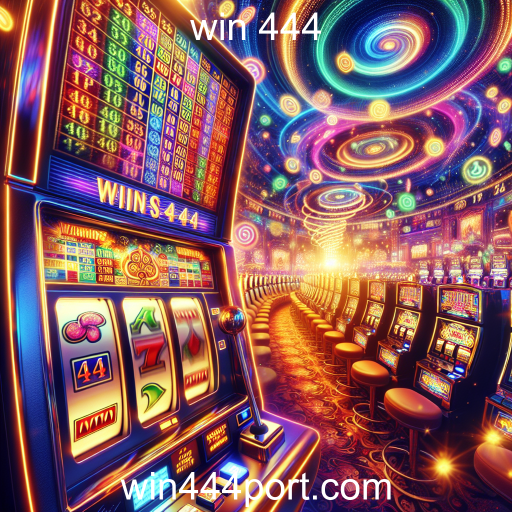 Atrações das Máquinas Slots no Win 444